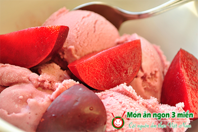 Cách làm kem mận cực ngon, cực đơn giản 